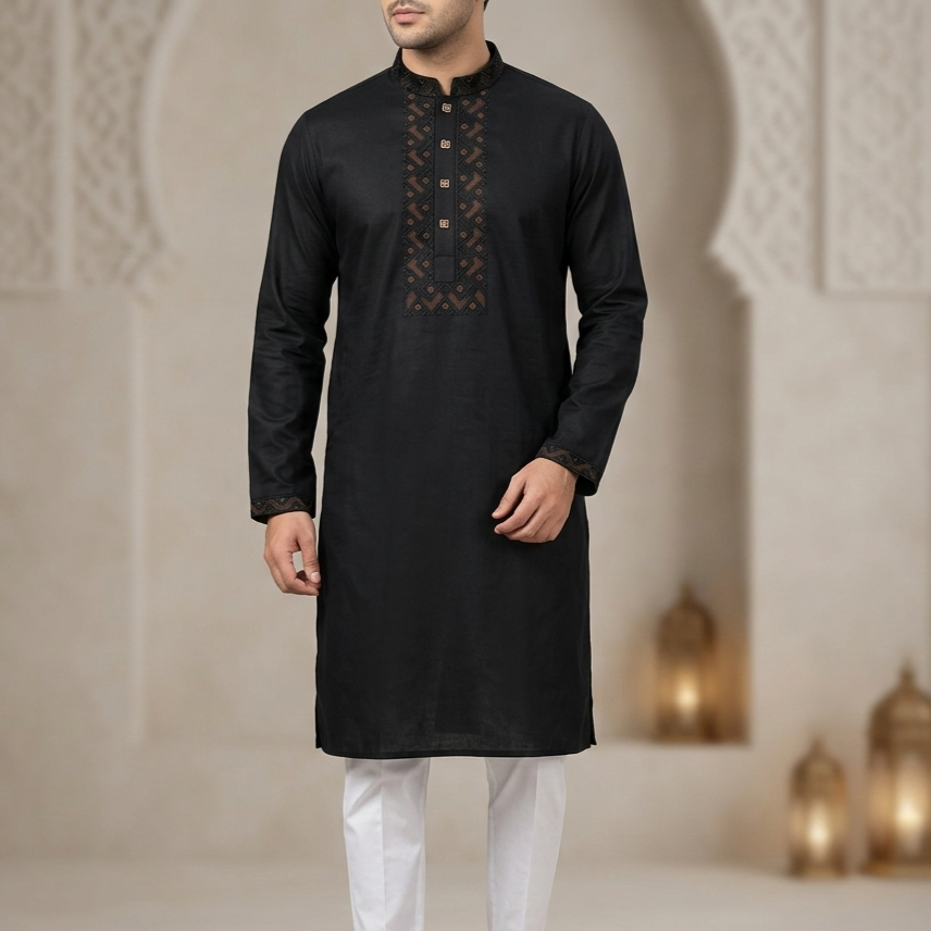 Classic Premium Festive Panjabi-12979